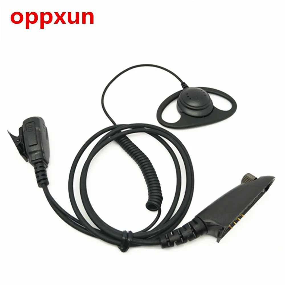 OPPXUN 2018 новая изогнутая гарнитура типа D для рации Motorola HT750 HT1250 GP328 GP329 GP340 GP380