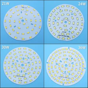 Светодиодный светильник SMD5730, белыйнатуральный белыйтеплый белый, 1 шт., 21 Вт, 24 Вт, 30 Вт, 36 Вт, 85 мм, 110 мм, 112,8 мм, 120 мм