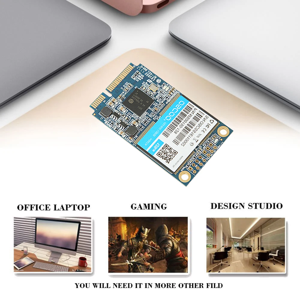 OSCOO mSATA SSD жесткий диск 6 ГБ/сек. 60 ГБ 120 ГБ 240 ГБ Внутренний твердотельный накопитель мини mSATA SSD диск для ноутбуков компьютеров настольных ПК
