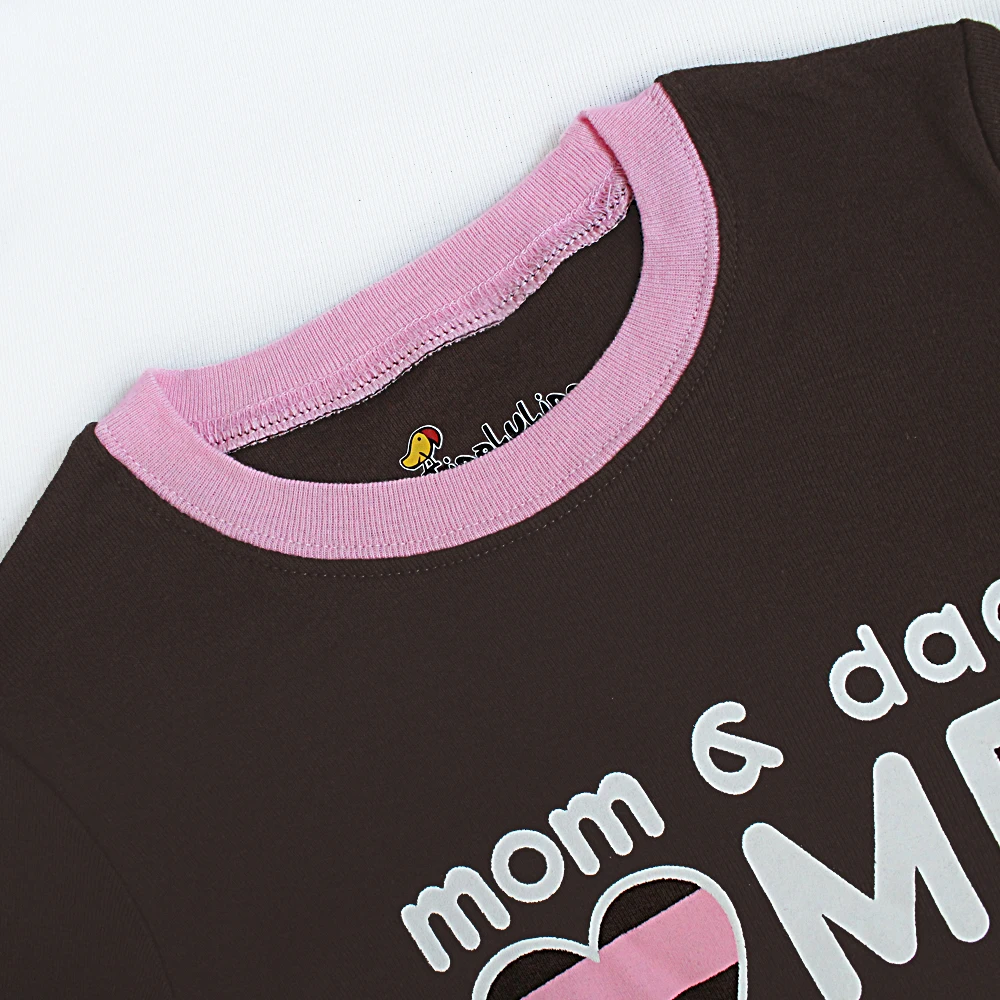 Повседневные пижамные комплекты одежда для сна с персонажами из мультфильмов