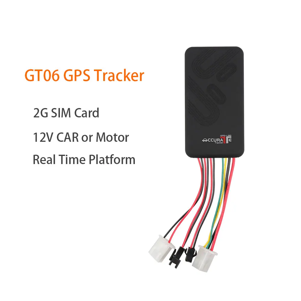Для 12-24V мотоцикла Авто GPS трекер SMS GSM GPRS GT06 монитор локатор дистанционное