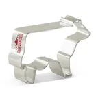 KENIAO формочка для печенья в форме коровы-10x7 см-корм для крупного рогатого скота бисквит Фондант Кондитерская форма для хлеба-нержавеющая сталь