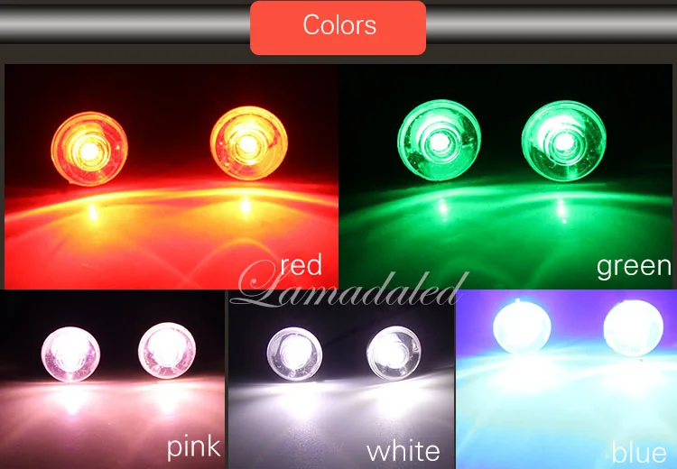 Lamada светодиодный 12В стробоскоп для мотоцикла светильник s автомобильный