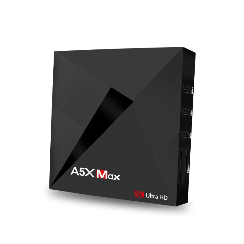 4 ГБ 32 ГБ A5X MAX Android 9,0 tv Box H.265 Малайзия IPTV myip tv 1 год сервис 190+ каналы Малайзия, Сингапур IP tv Indonesia