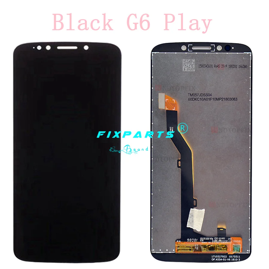 5 7 &quotтелефон для Motorola Moto G6 Play LCD XT1922 дисплей сенсорный экран дигитайзер сборка
