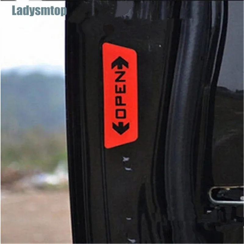 Ladysmtop Автомобильная дверь открывающийся предупреждающий стикер чехол для Kia Picanto
