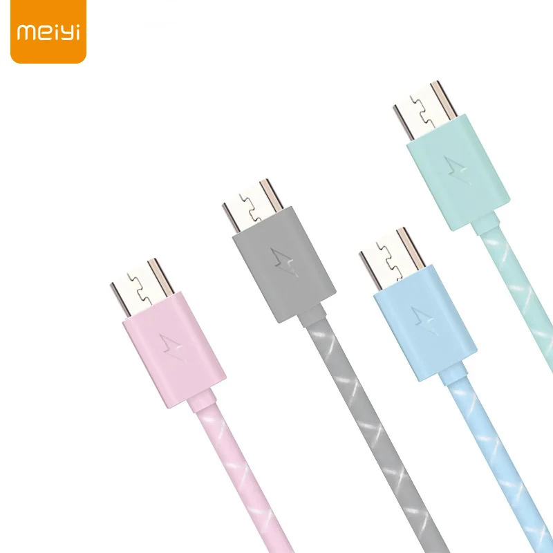 MEIYI M13 1 м/2 м микро USB кабель синхронизации данных и зарядки Шнур зарядное устройство кабель для samsung S3 S4 Android телефонов планшет внешний аккумулятор