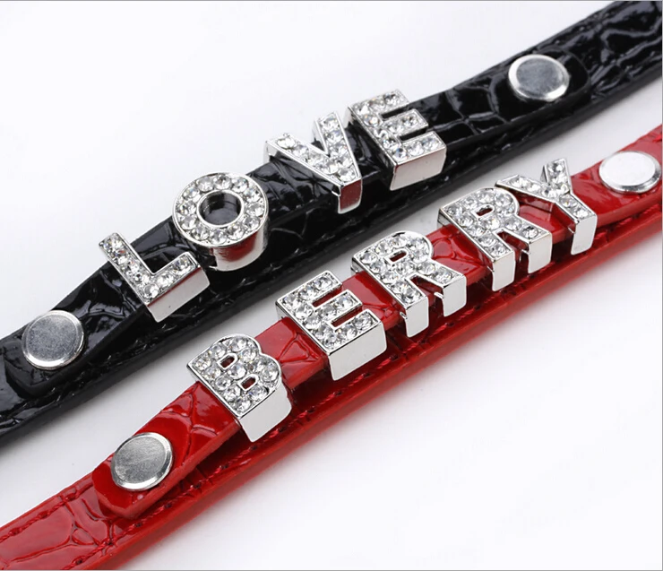 Croc Стразы собака питомец кошка щенок телефон с бесплатным кристаллом название