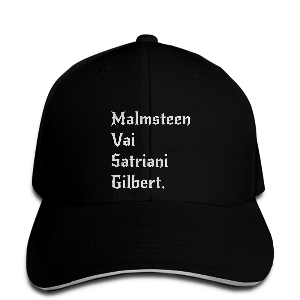 Забавная Мужская бейсболка для женщин и мужчин новинка t Yngwie Malmsteen Steve Vai Joe Satriani Paul
