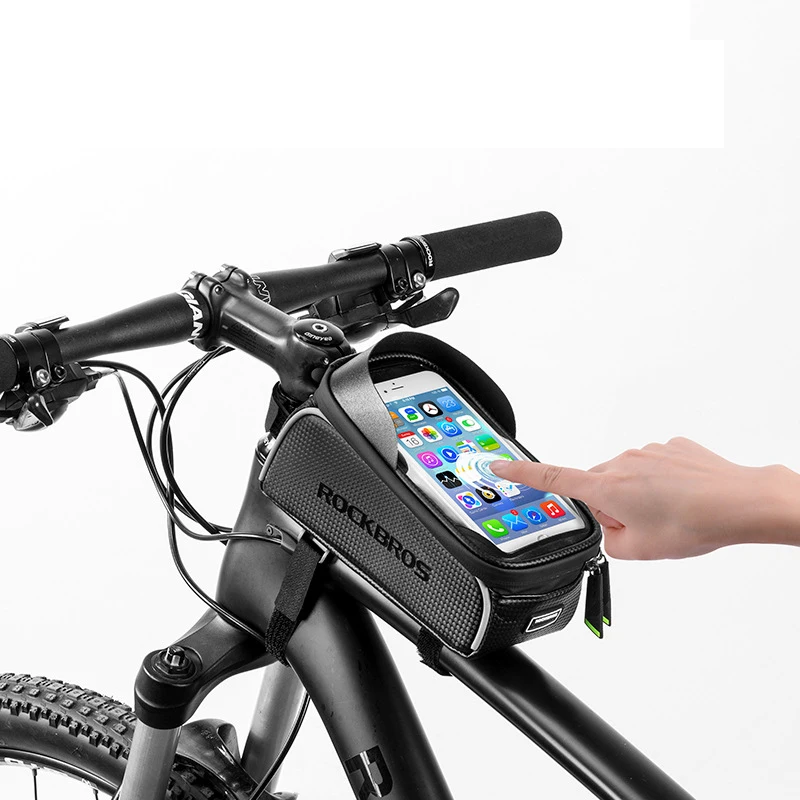 Топ труба рамка сумка велосипед Телефон 6 дюймов Сумка для велосипеда мешок mtb bolsa