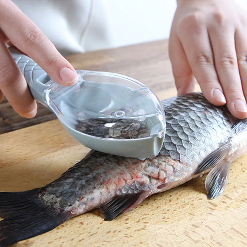 Scraping fish scales Нож для чистки ананаса, кухонные аксессуары из нержавеющей стали, Креативные кухонные принадлежности для резки фруктов, овощерезка для овощей - Цвет: Scraping fish scales