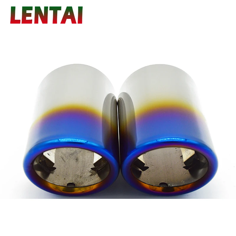 

Выхлопная труба LENTAI для Volkswagen Tiguan VW Passat B7 CC 1,8 T 2,0 T 2011-2015 2016, аксессуары для автомобиля, глушитель из нержавеющей стали