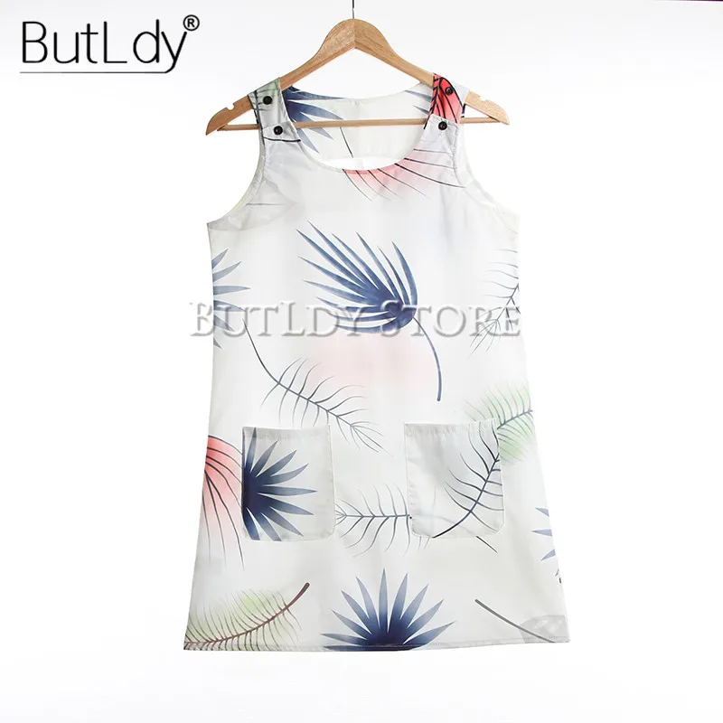 Женское платье на бретельках белое Повседневное без рукавов с принтом в виде