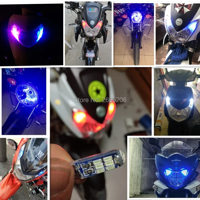 Автомобильный светодиодный лампы вспышки сигнальная лампа Габаритные огни T10 W5W