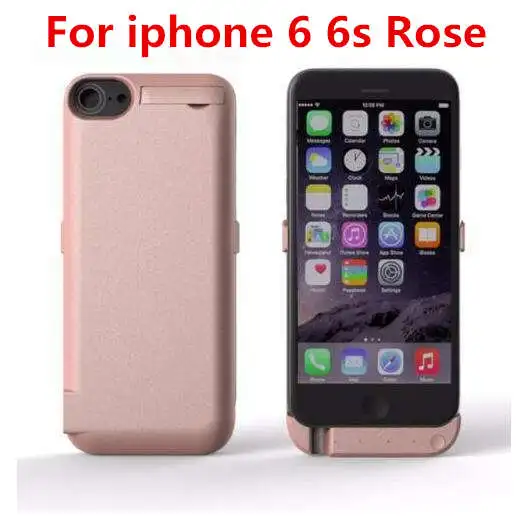 10000 мАч для iPhone 6 6s/6 6s Plus 5,5 чехол для зарядного устройства, чехол для резервного питания, чехол для аккумулятора для iPhone 6s, чехол для аккумулятора - Цвет: for iphone 6 6s