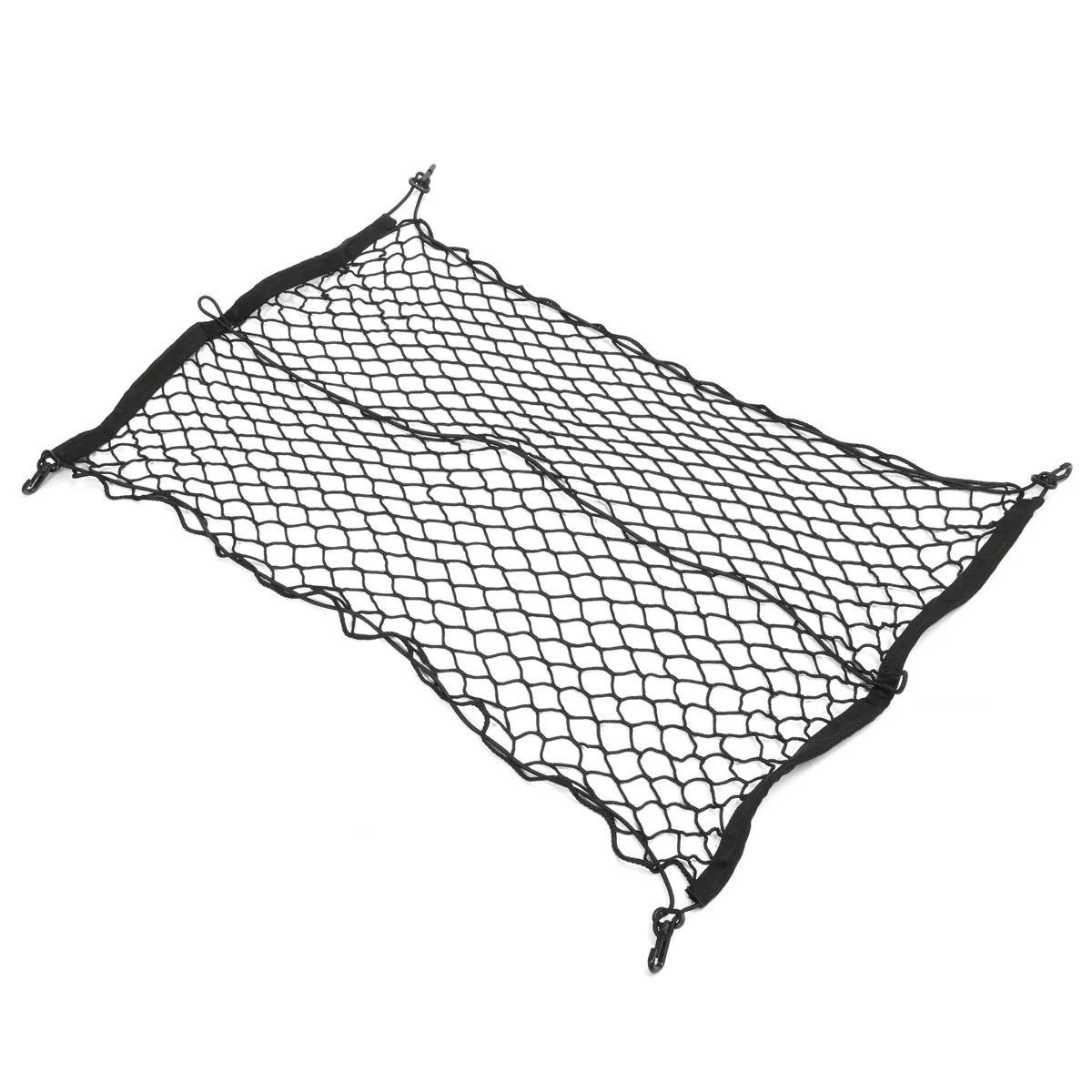 Универсальная черная Автомобильная сетка 90x60 см для заднего багажника тянущаяся