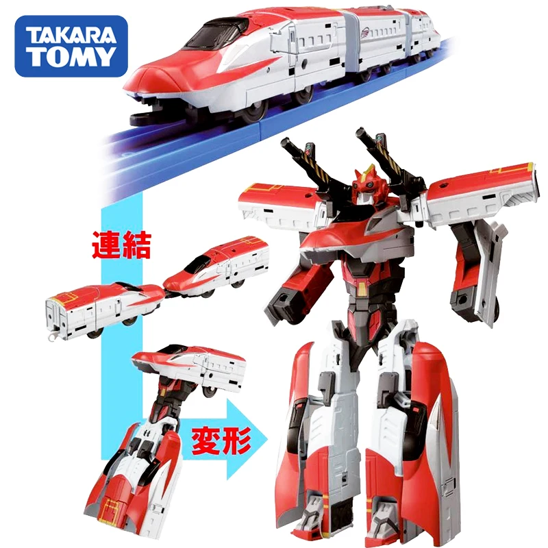 Takara Tomy Plarail Shinkansen Deformation Robot Shinkalion E6 Komachi Train Toy Action Figure New | Игрушки и хобби