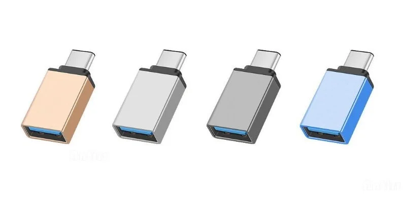 Antirr USB 3 1 Тип C папа к 0 Женский OTG конвертер питания зарядное устройство адаптер