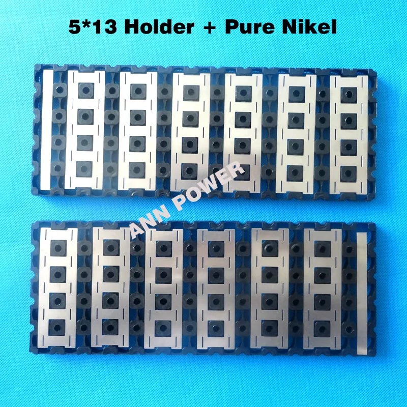 5*13 (5P13S) 18650 Держатель аккумулятора и Чистый Никель для 13S 48V 10Ah 15Ah литиевый