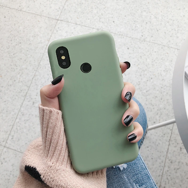 Matte Solid Color Silicone Couples Cases For Huawei Nova 2S 3 3i 4 Honor 9 10 P10 Plus P20 Pro Cute Candy Soft Phone Case | Мобильные