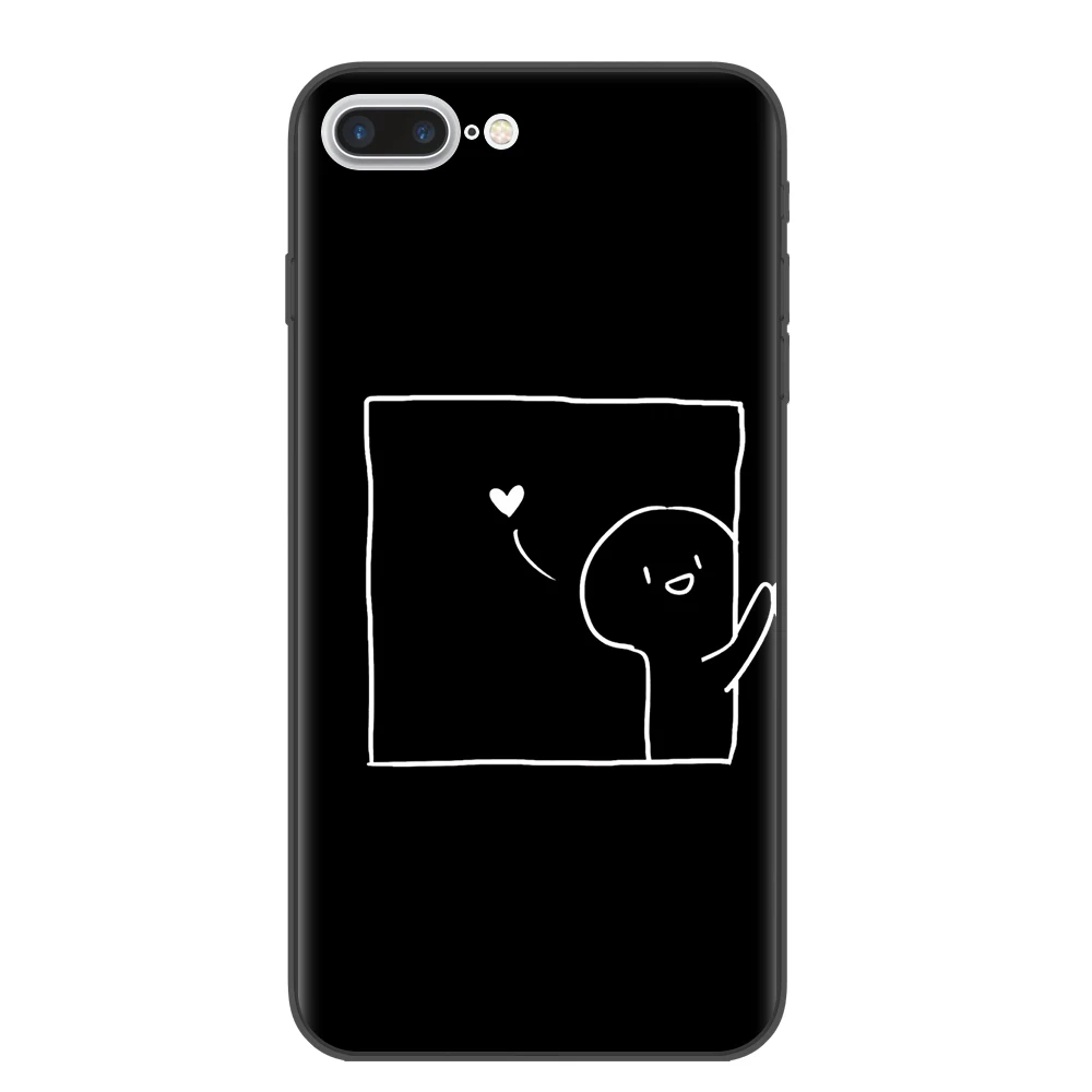 Мягкие силиконовые чехлы для девочек Bff Best Friends Forever iPhone 7 6 6S 8 Plus Coque X XR XS MAX 5S SE Couples