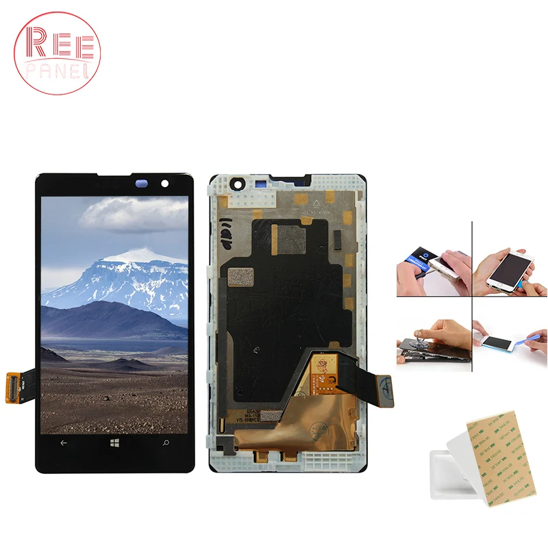 Оригинальный 4 5 &quotЖК дисплей для NOKIA Lumia 1020 RM 875 ЖК сенсорный экран дигитайзер