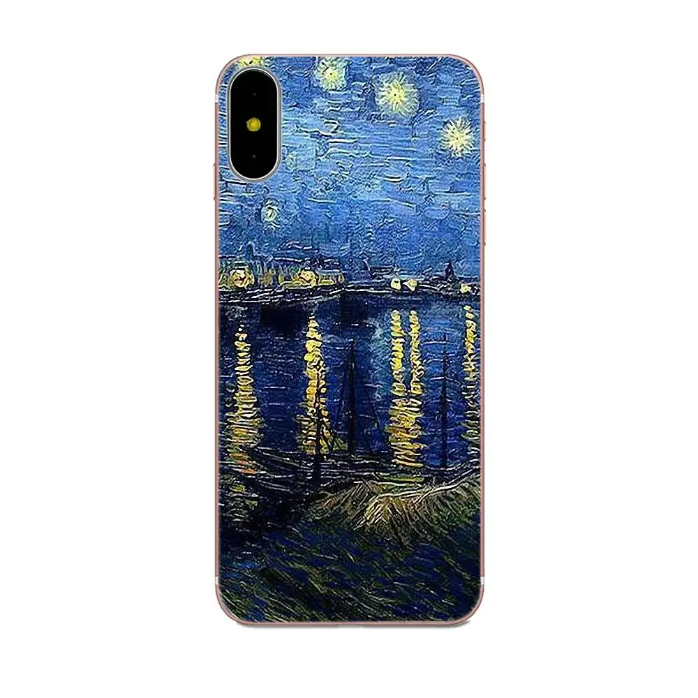 Doctor Who Van Gogh Art для Xiaomi Redmi Note 2 3 3S 4 4A 4X 5 5A 6 6A Pro Plus резиновый мягкий чехол телефона из