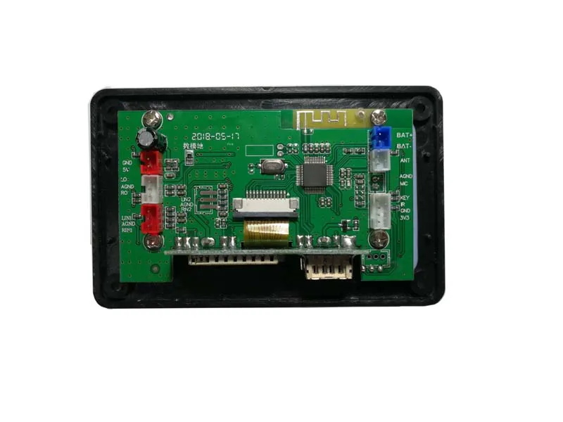 Цифровой ЖК декодер Bluetooth 4 2 MP3 WAV WMA APE FM радио дисплей USB плеер запись усилителя 5