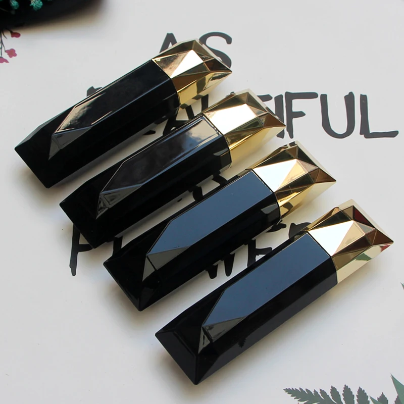 Diamond Black Blue Empty Lipstick Tube Homemade DIY Lip Balm Gloss Tubes Refillable Bottles Rouge Compact Containers 20pcs | Красота и