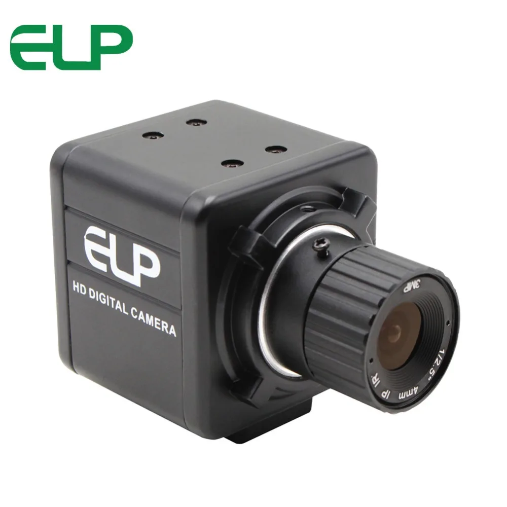 

Мини-веб-камера ELP 1080P full hd CMOS OV2710 с креплением CS, usb-камера с объективом с ручной фокусировкой 8 мм для Android,Windows, Linux