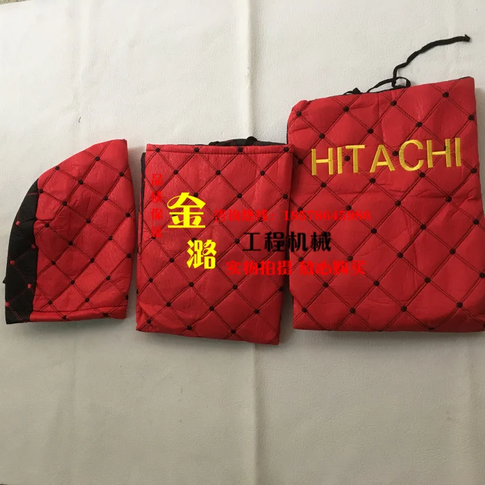 Хлопковый чехол для сиденья экскаватора для KOMATSU HITACHI KATO SUMITOMO KOBELCO, чехол для экскаватора DAEWOO SANY