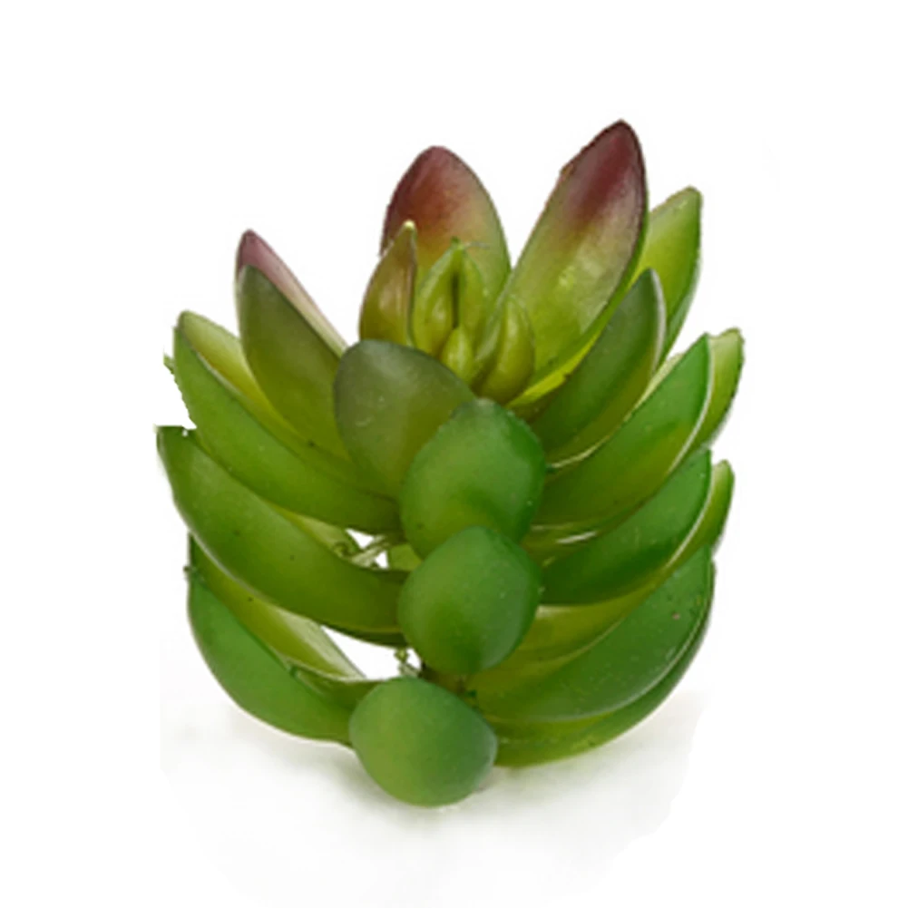 Simulation Succulent Plants Decorative Life-Like Shape Hand Crafts Artificial Landscape Accessories -1Pc Green | Дом и сад
