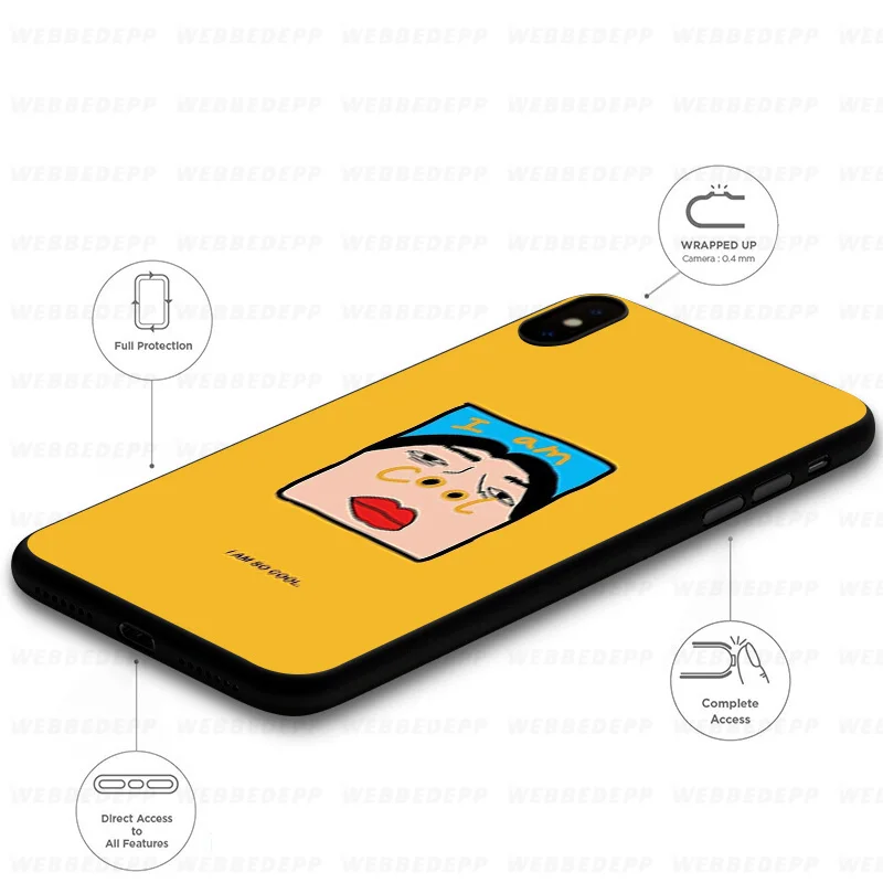 WEBBEDEPP Aesthetics Yellow Pattern Soft Case for Xiaomi Mi 9T 9 8 SE 6 A1 A2 A3 Lite MiA1 MiA2 MiA3 F1 MAX 3 Mi8 CC9E CC9 |