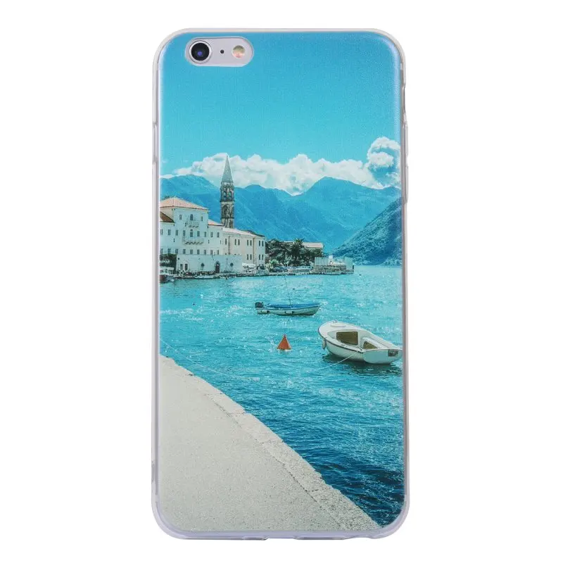 Чехол для iPhone 6S плюс Мандала силиконовая крышка Coque 6 Plus чехол телефона capinha панда