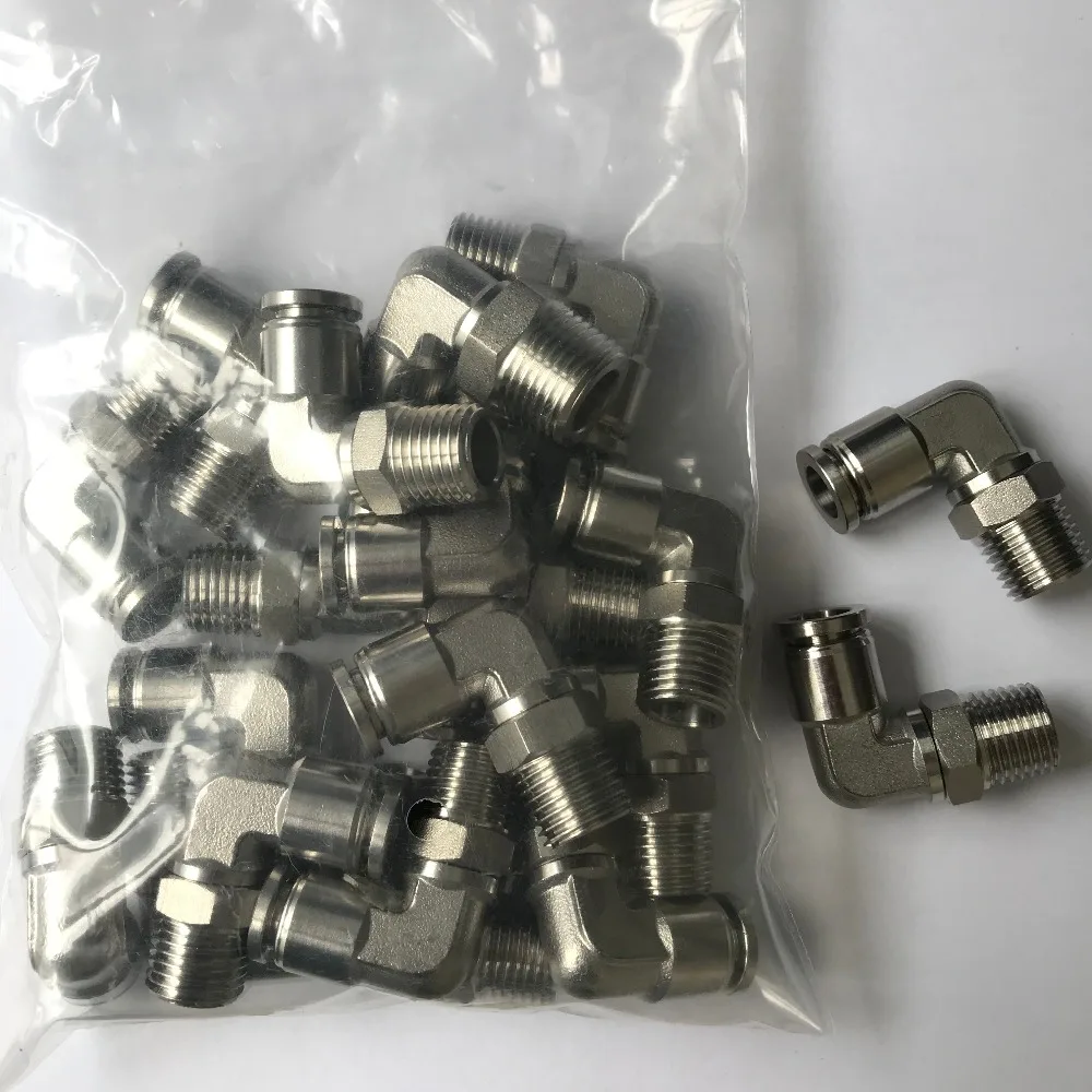 

Tube size 3/8-3/8 NPT thread stainless steel 316 pneumatic male elbow fitting