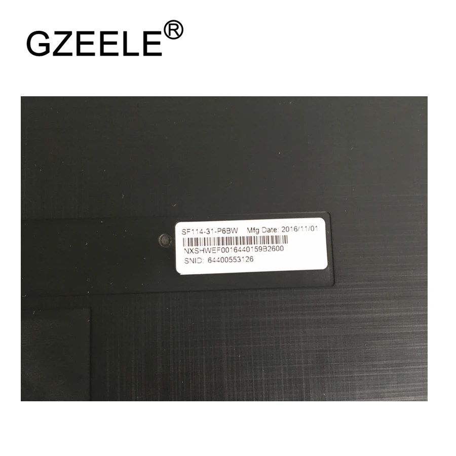 Нижняя крышка ноутбука GZEELE для ACER Swift 1 SF114-31 PN : B0985103S14100GA151 черная | Компьютеры и