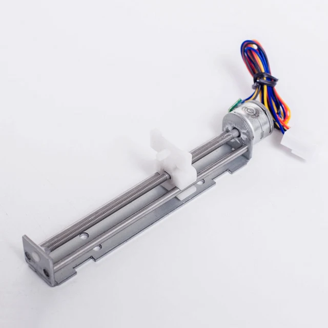 12V шаговый двигатель ход 80 мм с слайдер мотор для Diy небольшой лазерный