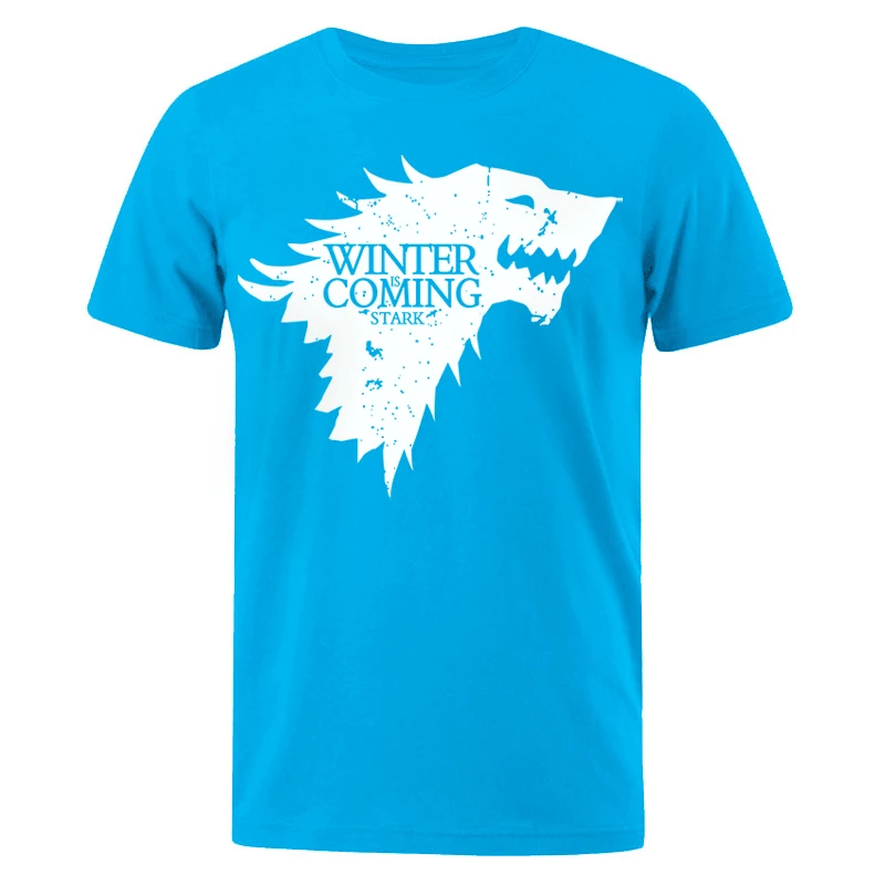 Новинка, Мужская футболка Stark, топы Winter Is Comming, Мужская футболка, Игра престолов, мужские футболки, повседневная мужская футболка, топ, летние футболки