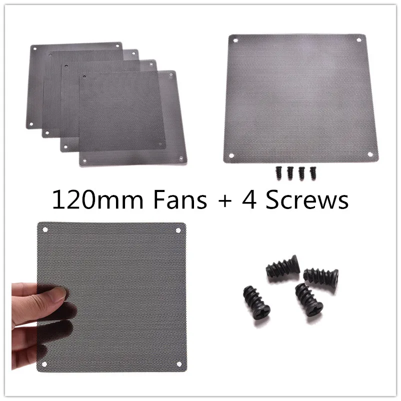 1 шт. пылезащитный Компьютерный Вентилятор охлаждения для ПК чехол Крышка 120x120 мм