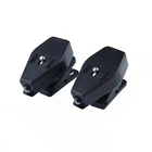 Регулируемая лампа для очков, гибкие лампы для чтения книг, 2 шт., мини-фонарик для очков, лампа для чтения, фонарь с зажимом для очков