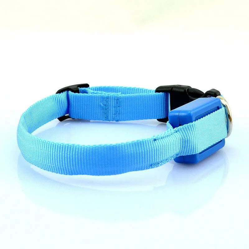 Светодиодный ошейник для щенков светодиодный питомцев ночная безопасность