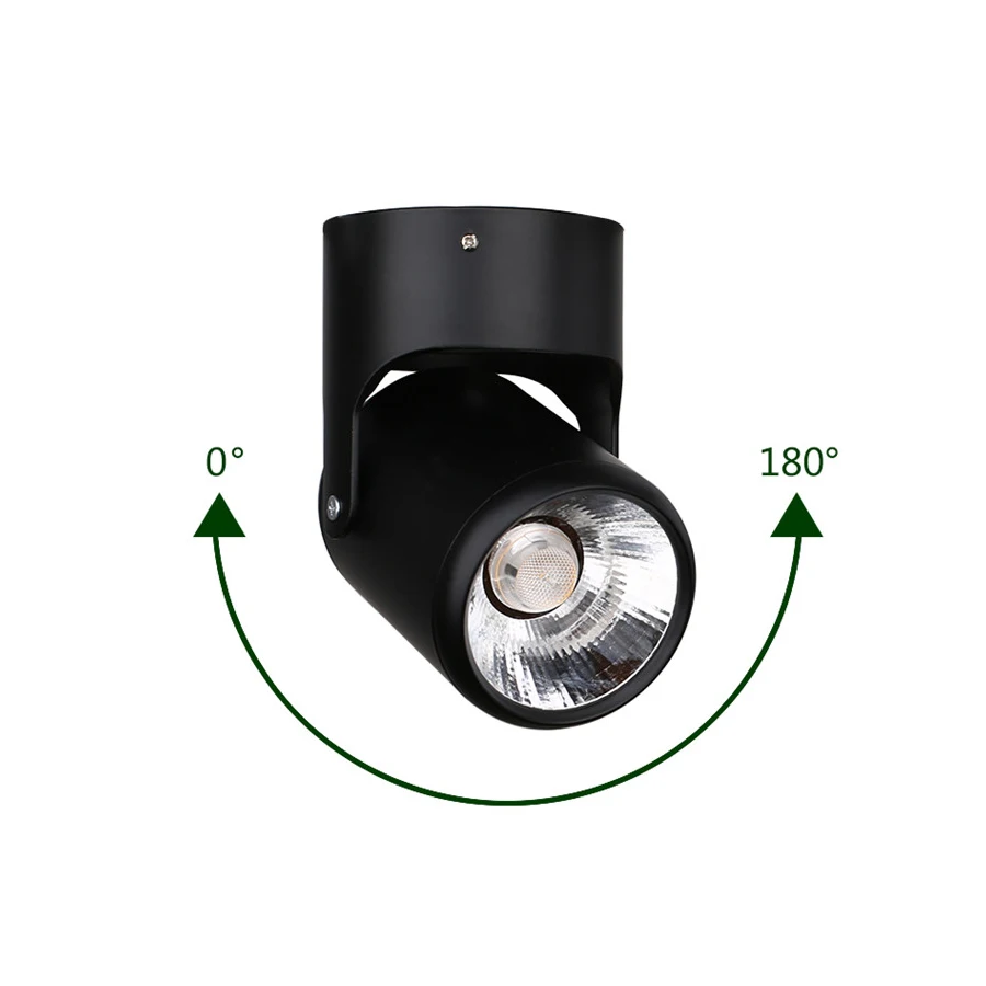 Для поверхностного монтажа светодиодные лампы 8 Вт 10 20 светильник Регулируемый