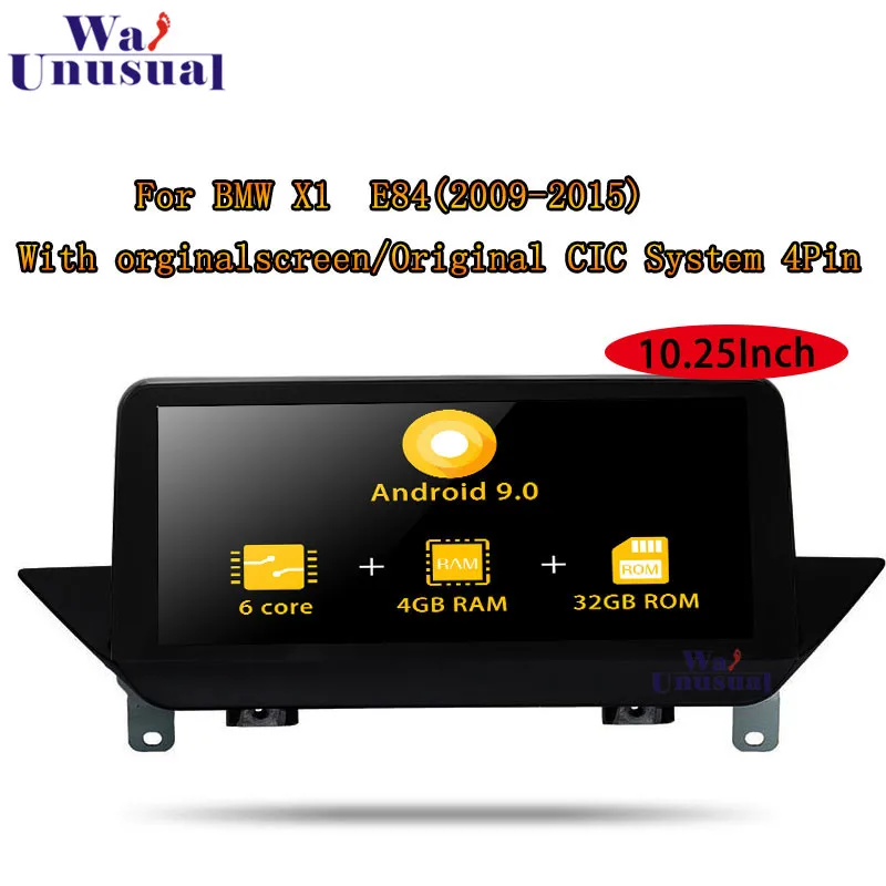 Автомобильный GPS-навигатор экран 10 25 дюйма Android 9 0 для BMW X1 E84 (2009 2010 2011 2012 2013 2014 2015) 2