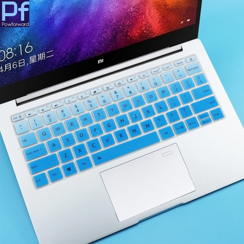 Силиконовая клавиатура чехол для Xiaomi mi Air 13,3 дюймов mi book Air 13 ноутбук Air 13,3 13 дюймов ноутбук Кожа протектор