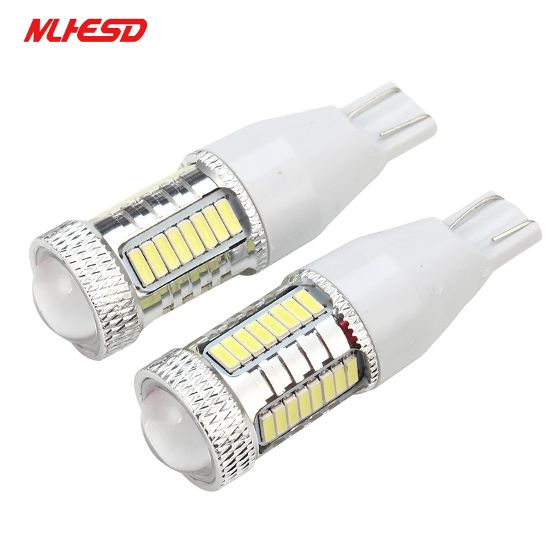 

10pcs T15 T10 Cree LED Chips Backup Bulbs-for Parking Light Reversing Lamp Turn Signal Light - 32SMD 4014 Chips White