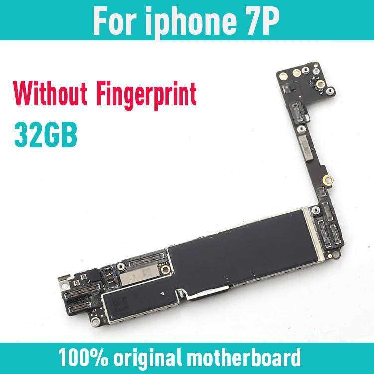 Материнская плата 32 ГБ для iphone 7 plus без Touch ID 100% оригинальная разблокированная