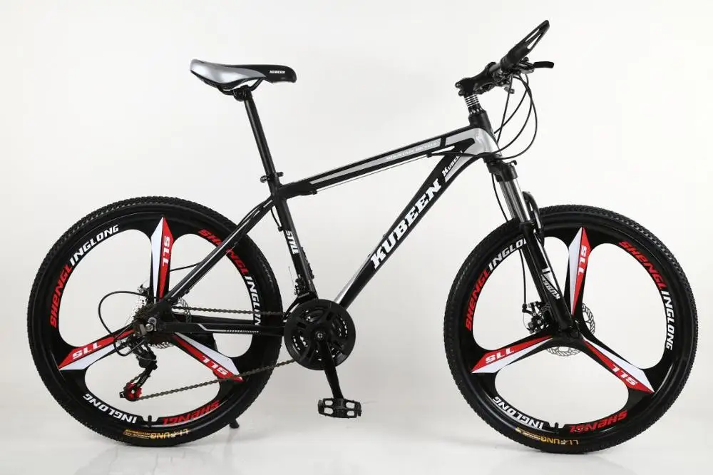 KUBEEN горный велосипед алюминиевая рама 21 скорость Shimano 2" колеса - Цвет: gray 3
