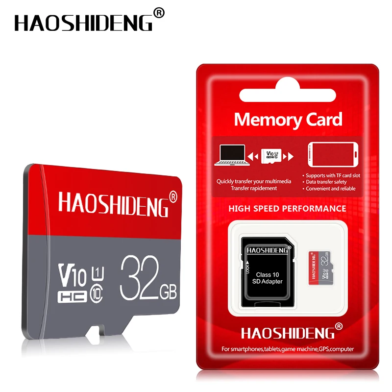 Новая карта памяти Crazy Hot 64 ГБ micro sd 32 класс 10 TF pendrive 16 8 microsd 2019|micro card 32gb|sd 32gb64gb |