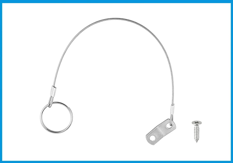 Трос безопасности из нержавеющей стали 316 для предотвращения потери 1 петля с