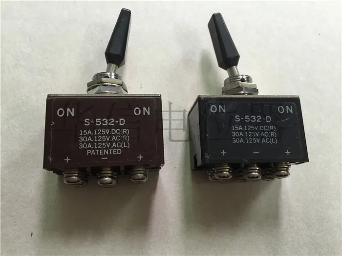 Гарантия качества S-532-D 15A.125V.DC 30A.125V.AC тумблер | Обустройство дома